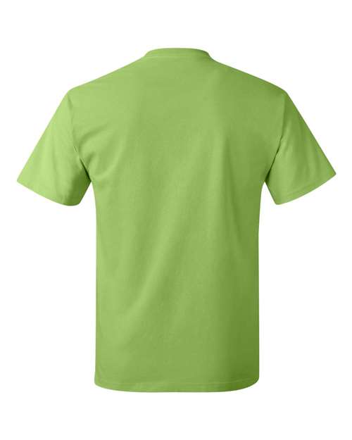 Hanes 5250 Authentic T-Shirt - Lime - back