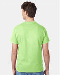 Hanes 5250 Authentic T-Shirt - Lime - model back
