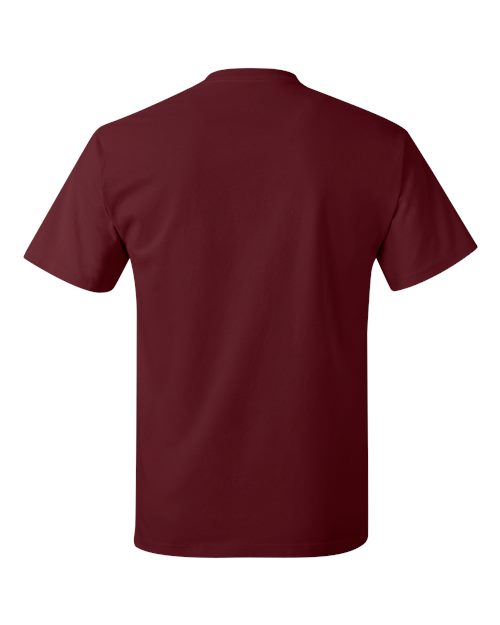 Hanes 5250 Authentic T-Shirt - Maroon - back