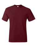 Hanes 5250 Authentic T-Shirt - Maroon - flat front