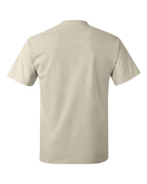 Hanes 5250 Authentic T-Shirt - Natural - back