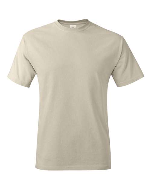 Hanes 5250 Authentic T-Shirt - Natural - flat front