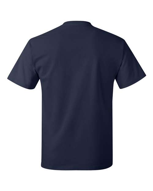 Hanes 5250 Authentic T-Shirt - Navy - back