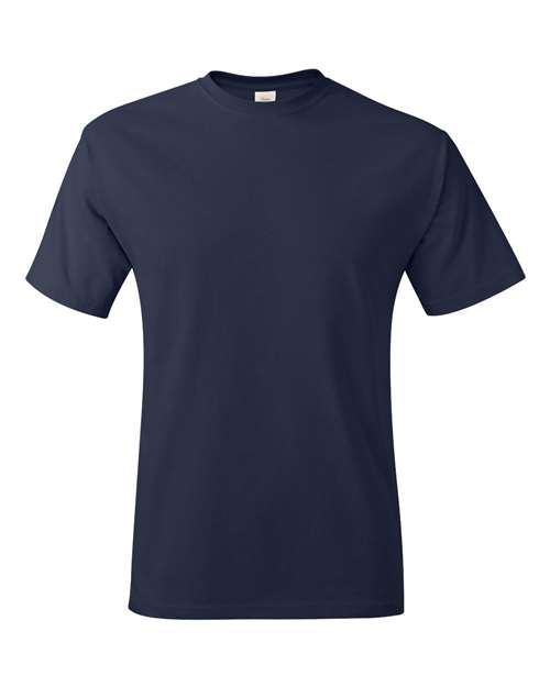 Hanes 5250 Authentic T-Shirt - Navy - flat front