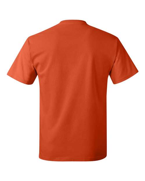 Hanes 5250 Authentic T-Shirt - Orange - back