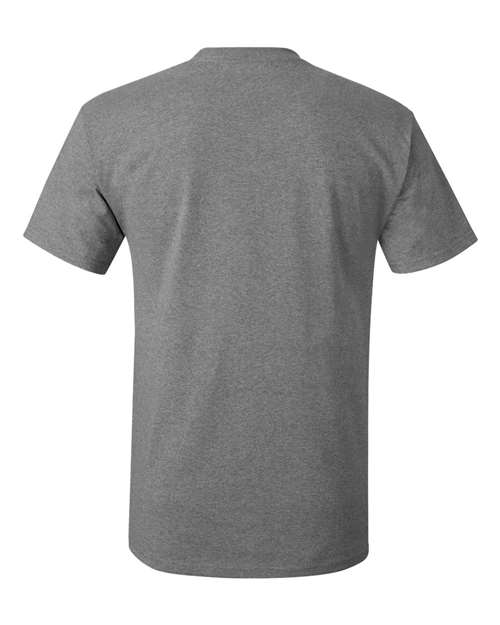 Hanes 5250 Authentic T-Shirt - Oxford Grey - back