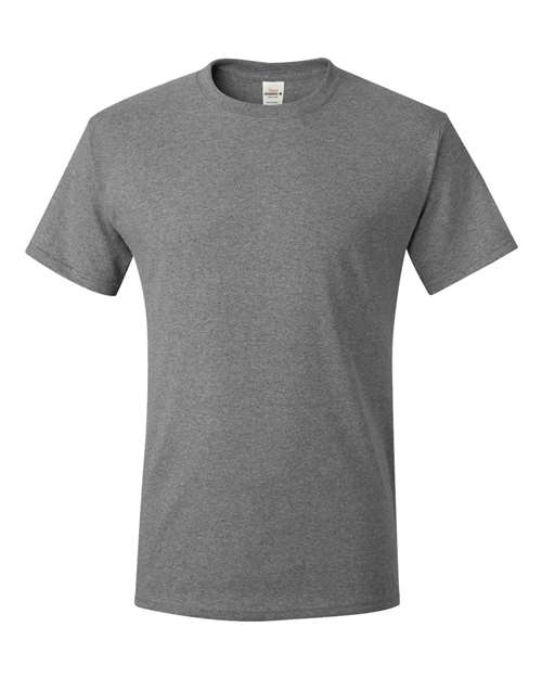 Hanes 5250 Authentic T-Shirt - Oxford Grey - flat front