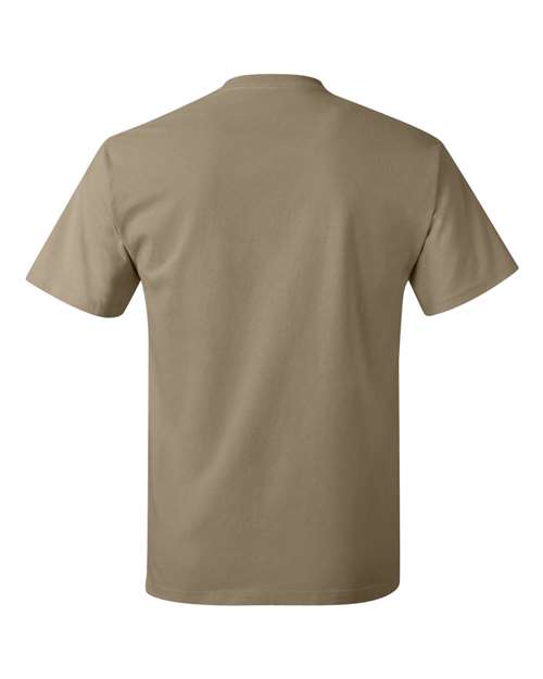 Hanes 5250 Authentic T-Shirt - Pebble - back