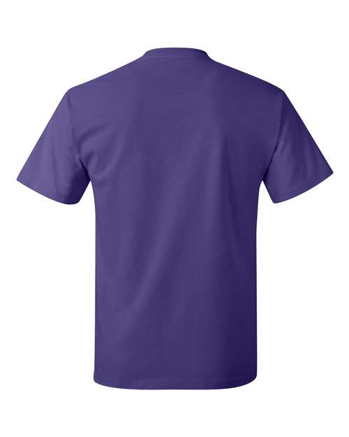 Hanes 5250 Authentic T-Shirt - Purple - back