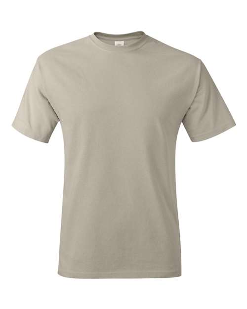 Hanes 5250 Authentic T-Shirt - Sand - flat front