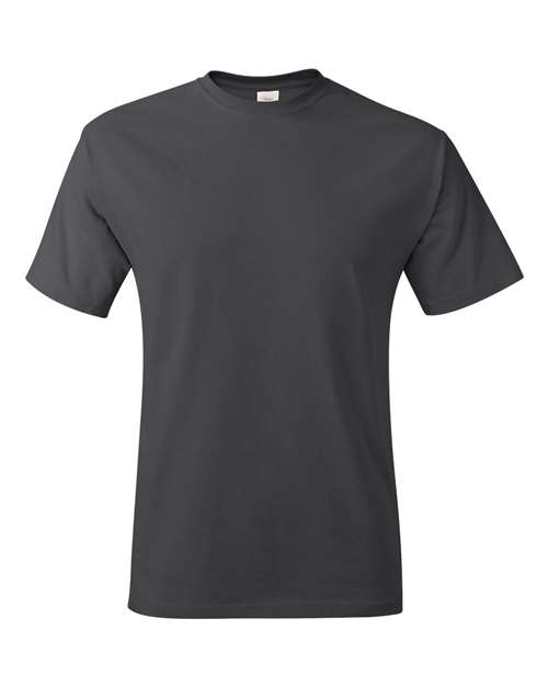 Hanes 5250 Authentic T-Shirt - Smoke Grey - flat front