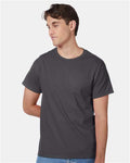 Hanes 5250 Authentic T-Shirt - Smoke Grey - model front