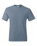 Hanes 5250 Authentic T-Shirt - Stonewashed Blue - flat front
