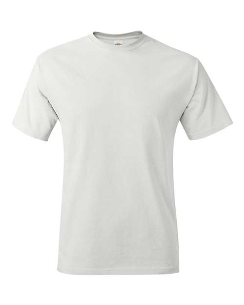 Hanes 5250 Authentic T-Shirt - White - flat front