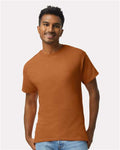 Gildan G200 Ultra Cotton T-Shirt - Texas Orange - model front