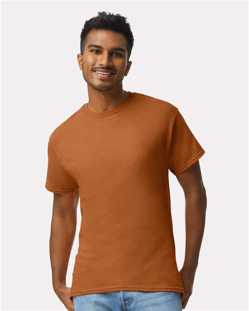 Gildan G200 Ultra Cotton T-Shirt - Texas Orange - model front