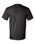 Bayside 5100 Unisex USA-Made Heavyweight T-Shirt - Black - back