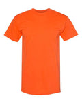 Bayside 5100 Unisex USA-Made Heavyweight T-Shirt - Orange - front
