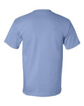 Bayside 5100 Unisex USA-Made Heavyweight T-Shirt - Carolina Blue - back