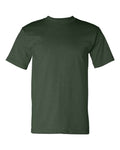 Bayside 5100 Unisex USA-Made Heavyweight T-Shirt - Forest Green - front