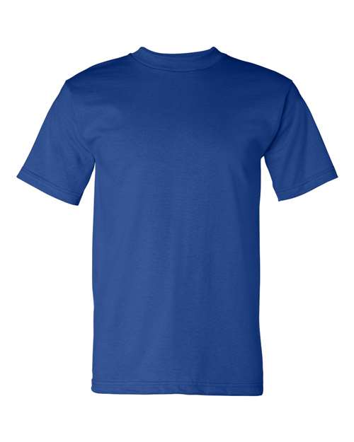 Bayside 5100 Unisex USA-Made Heavyweight T-Shirt - Royal Blue - front