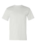 Bayside 5100 Unisex USA-Made Heavyweight T-Shirt - White - front