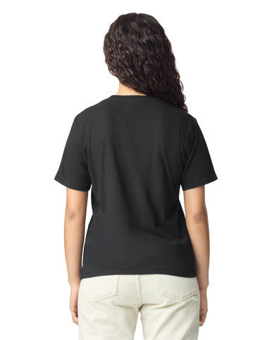Comfort Colors C1717 Garment-Dyed Heavyweight T-Shirt - Black - model back