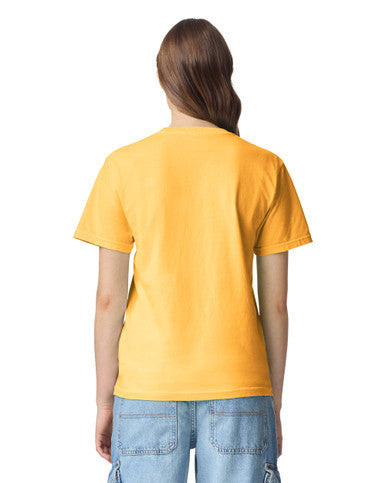 Comfort Colors C1717 Garment-Dyed Heavyweight T-Shirt - Citrus - model back