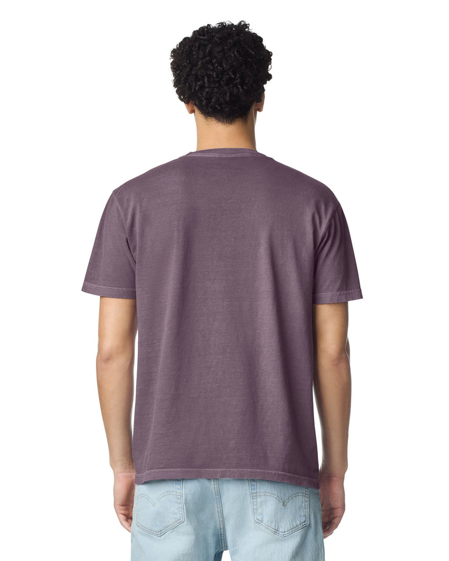 Comfort Colors C1717 Garment-Dyed Heavyweight T-Shirt - Dusk - model side