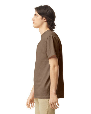 Comfort Colors C1717 Garment-Dyed Heavyweight T-Shirt - Espresso - model back