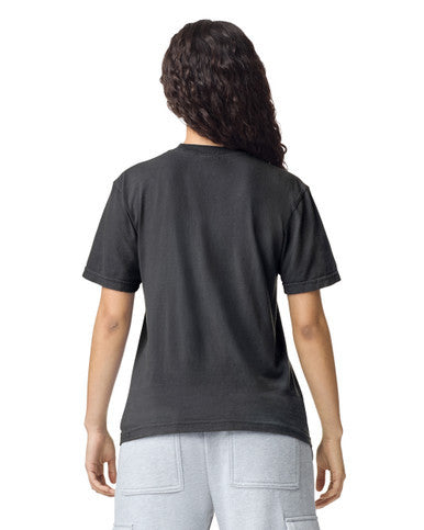 Comfort Colors C1717 Garment-Dyed Heavyweight T-Shirt - Graphite - model back