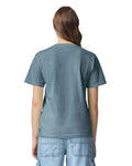 Comfort Colors C1717 Garment-Dyed Heavyweight T-Shirt - Ice Blue - model back