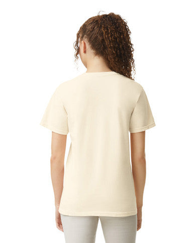 Comfort Colors C1717 Garment-Dyed Heavyweight T-Shirt - Ivory - model back