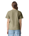 Comfort Colors C1717 Garment-Dyed Heavyweight T-Shirt - Khaki - model back