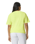Comfort Colors C1717 Garment-Dyed Heavyweight T-Shirt - Neon Lemon - model back