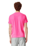 Comfort Colors C1717 Garment-Dyed Heavyweight T-Shirt - Neon Pink - model back