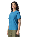 Comfort Colors C1717 Garment-Dyed Heavyweight T-Shirt - Royal Caribe - model side