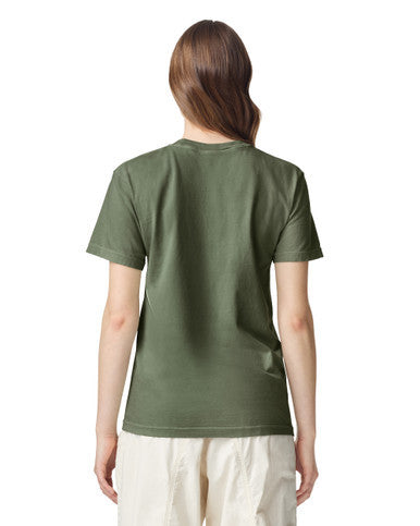 Comfort Colors C1717 Garment-Dyed Heavyweight T-Shirt - Sage - model back