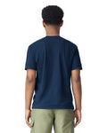 Comfort Colors C1717 Garment-Dyed Heavyweight T-Shirt - True Navy - model back