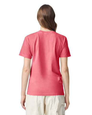 Comfort Colors C1717 Garment-Dyed Heavyweight T-Shirt - Watermelon - model back