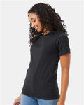 Hanes 5180 Unisex Beefy-T T-Shirt - Charcoal Heather - model side