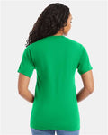 Hanes 5180 Unisex Beefy-T T-Shirt - Kelly Green - model back