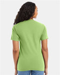 Hanes 5180 Unisex Beefy-T T-Shirt - Lime - model back