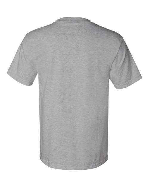 Bayside 2905 Unisex Union-Made T-Shirt - Dark Ash - back