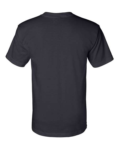 Bayside 2905 Unisex Union-Made T-Shirt - Navy - back