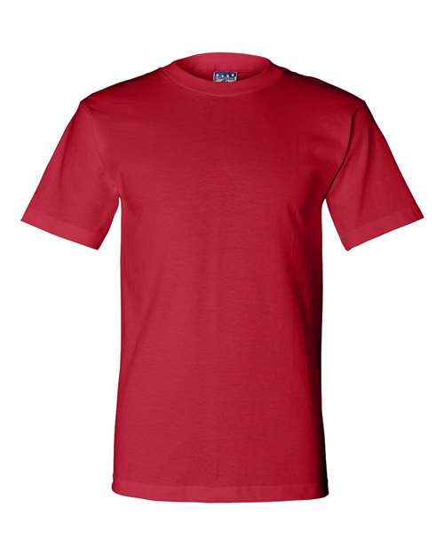 Bayside 2905 Unisex Union-Made T-Shirt - Red - front