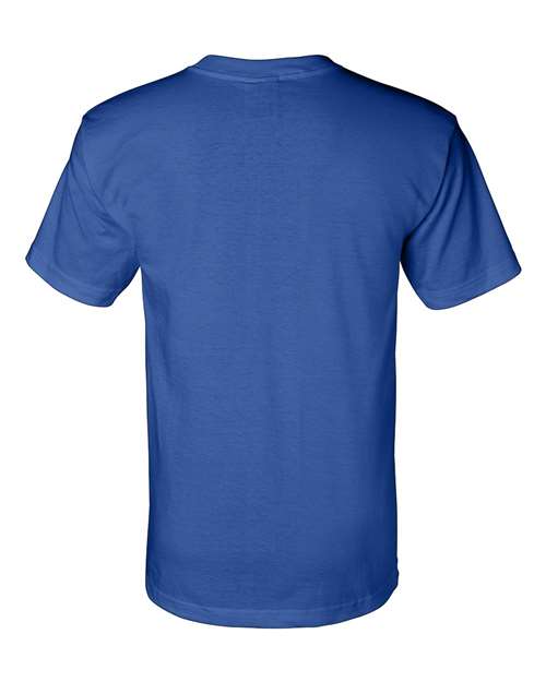 Bayside 2905 Unisex Union-Made T-Shirt - Royal Blue - back