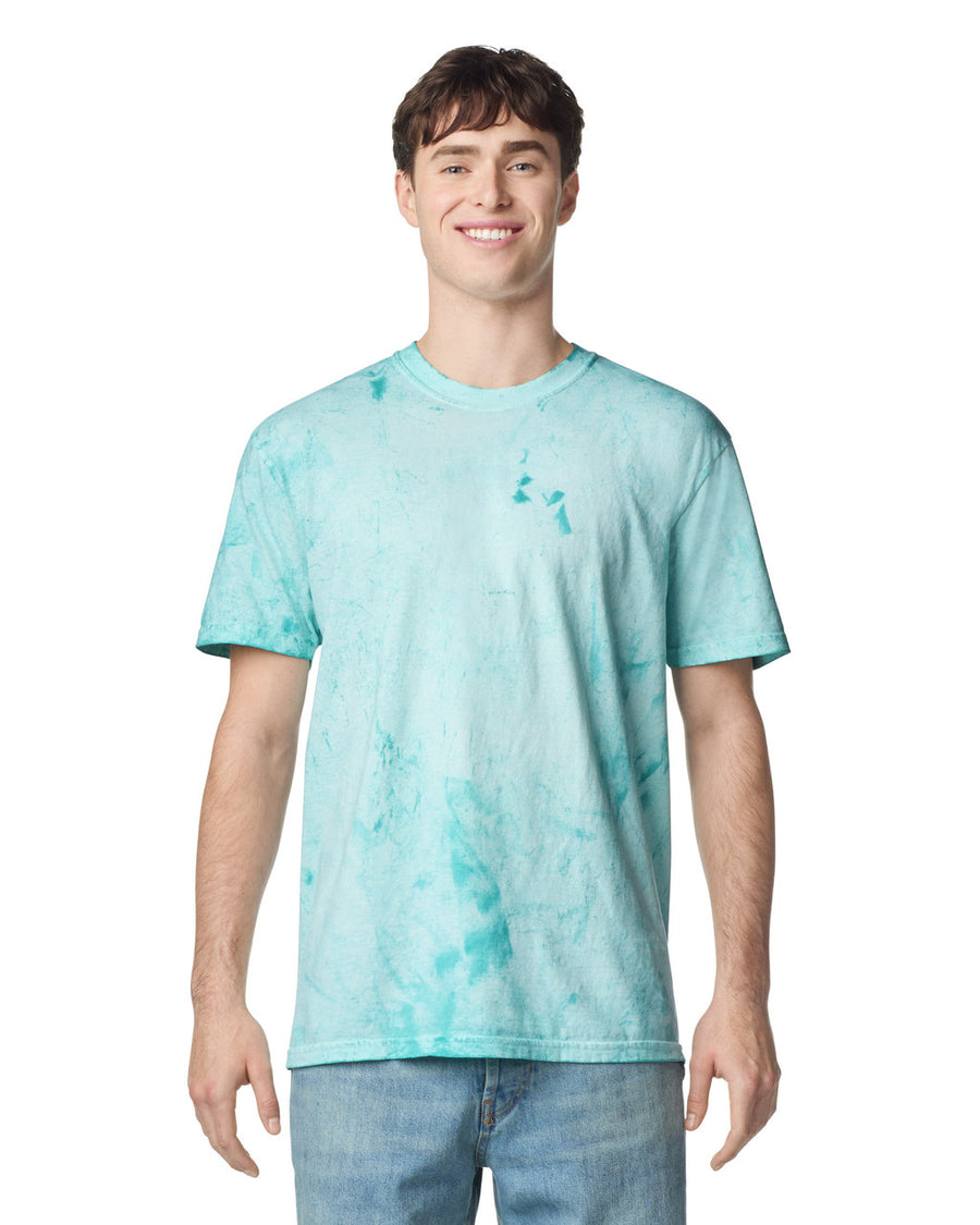 Comfort Colors 1745 Unisex Colorblast Heavyweight T-Shirt - Seaglass - model front
