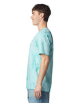 Comfort Colors 1745 Unisex Colorblast Heavyweight T-Shirt - Seaglass - model side