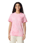 Comfort Colors 1745 Unisex Colorblast Heavyweight T-Shirt - Hibiscus - model front